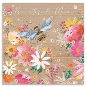 Bee-utiful Mum Greetings Card